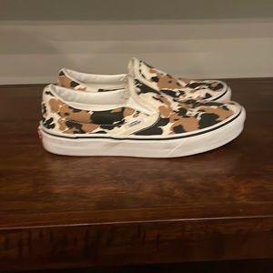Vans Cow Print Slip-on